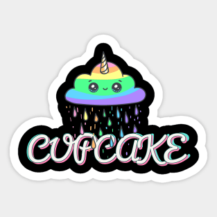 Cupcake Sticker